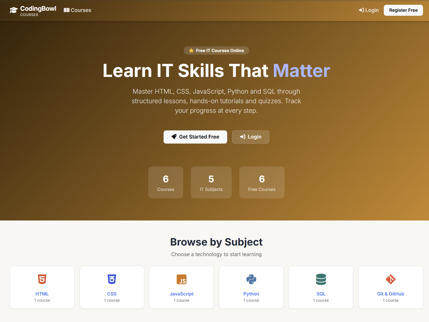 Cover image for Easy Learning: The Courses Portal